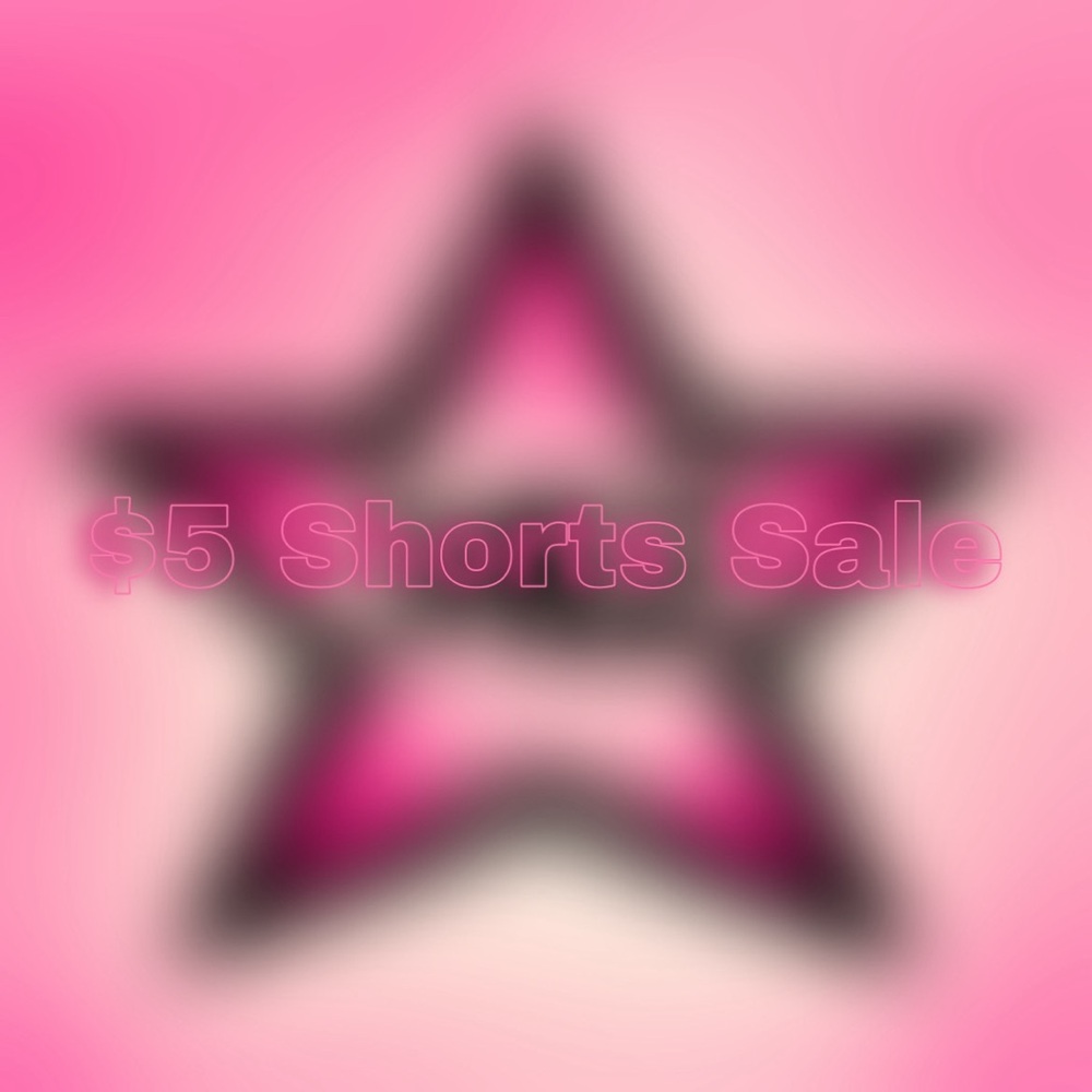 $5 Shorts Sale